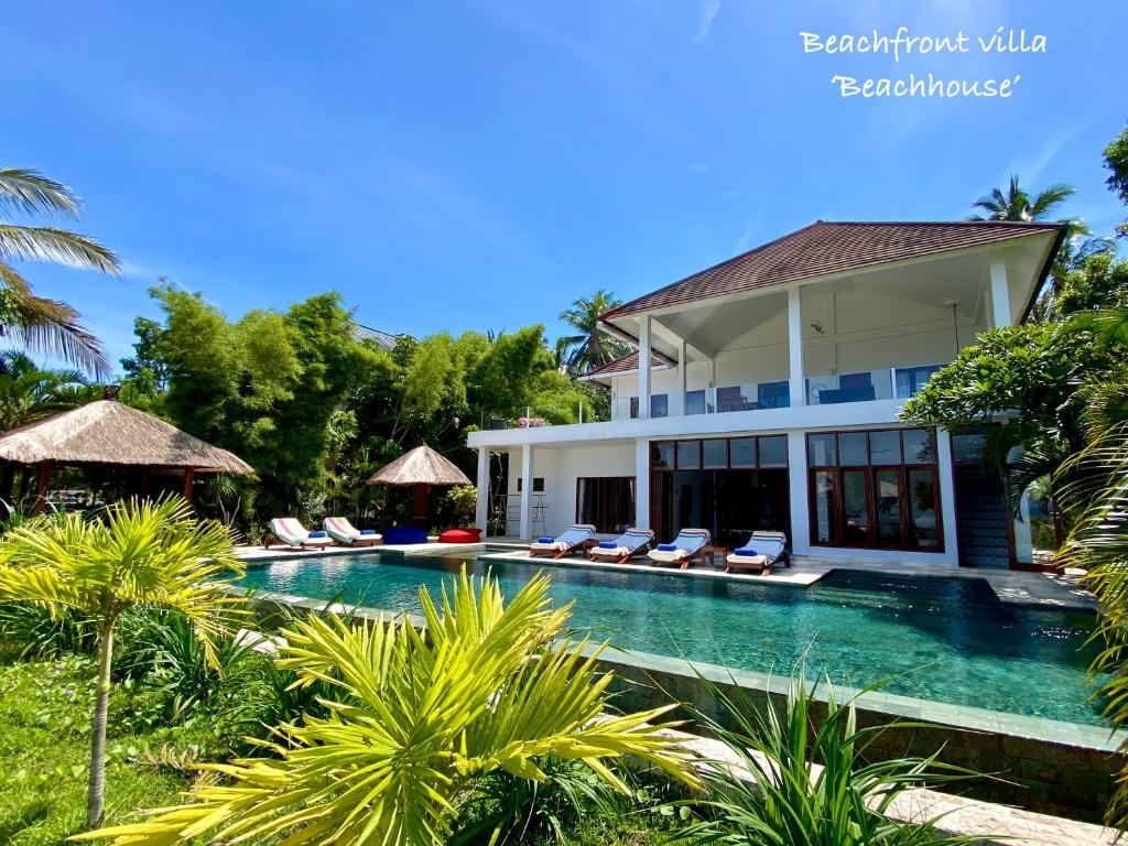 beachfront villa paradise villa