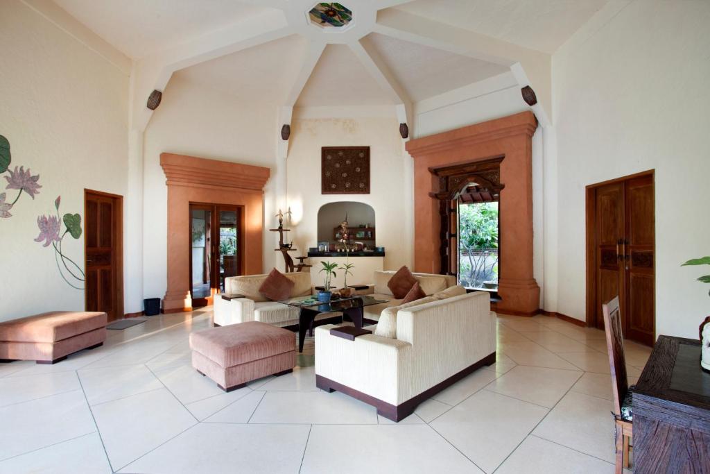 living room taman villa