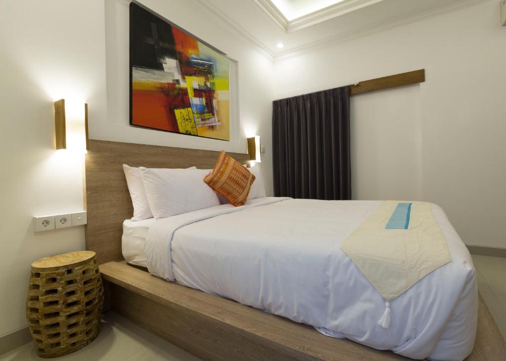 Bedroom at S18 Bali Villas