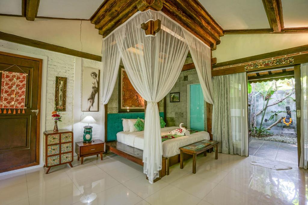 Bedroom at Balinese Villas