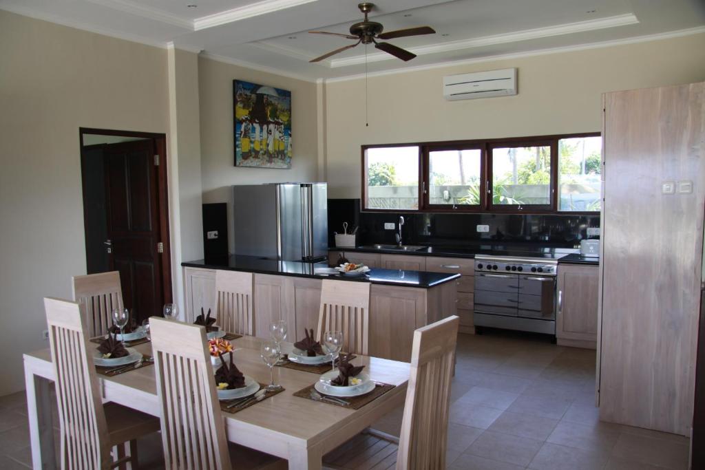 Kitchen at The Beach Front 