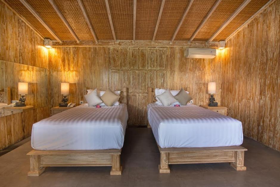 Twin bed with AC at Bella Kita Mountain
