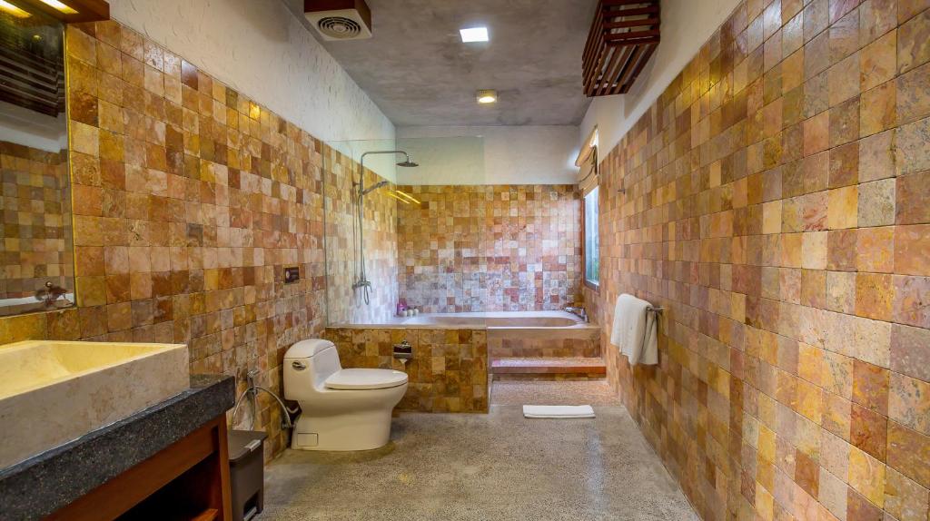 Bathroom at Bracha Villas Bali 