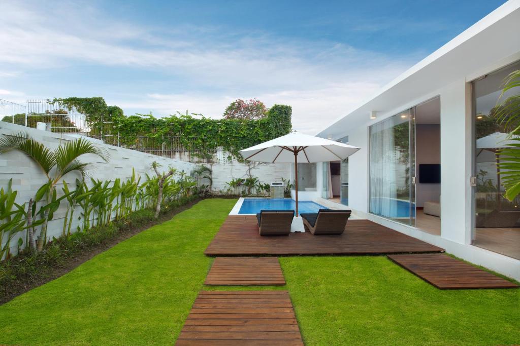 Exterior view of a private pool at The Daha in Seminyak