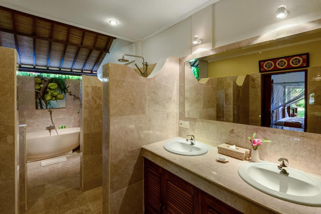 Wash room at Hevea Villas