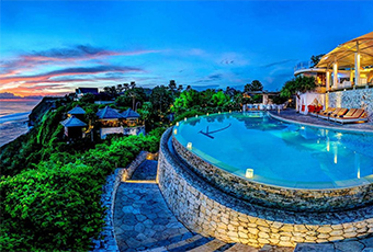 Private pool villa with sea view at Karma Kandara in Uluwatu