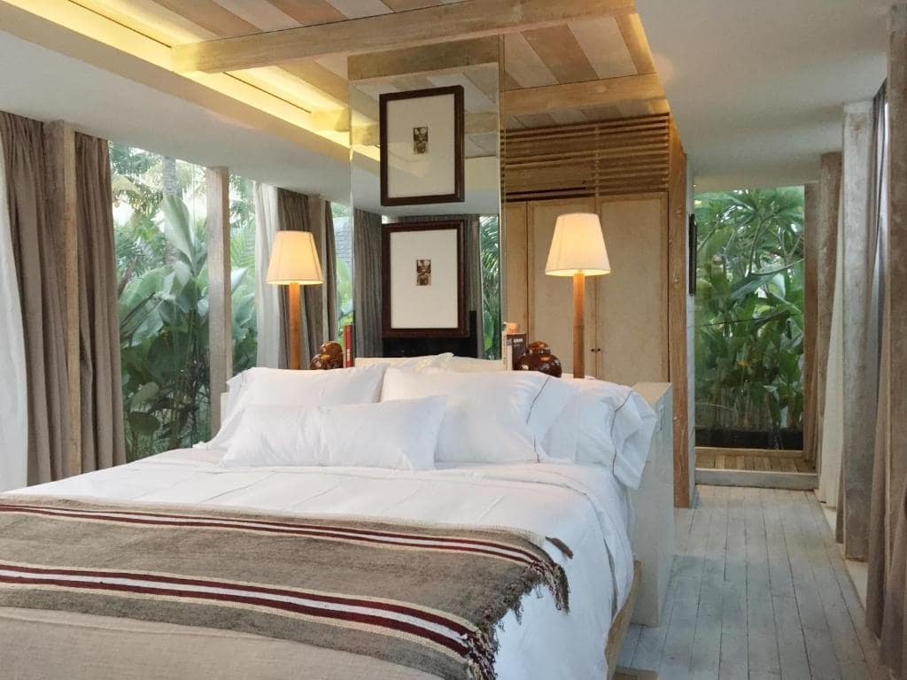 Long bed at Kawung Villa