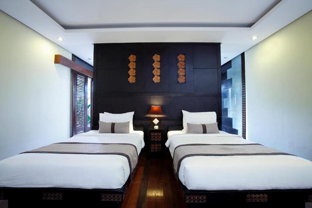 Twin bed at Lalasa Villas
