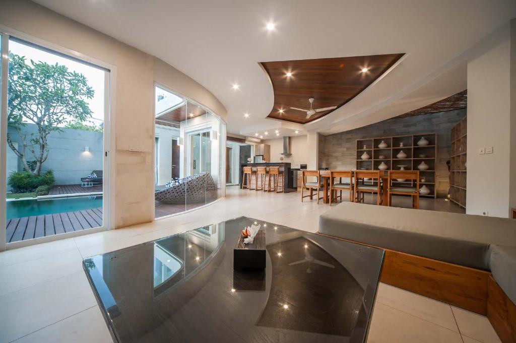 Living hall at Luxury Villa 