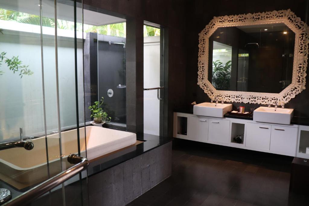 Wash room at Nunia Boutique Villa
