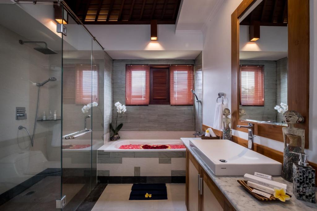 Wash room at Puri Galih Villa
