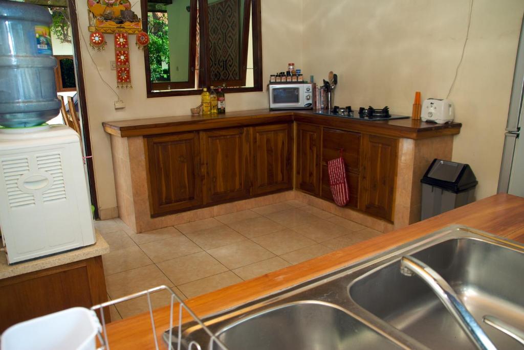 Kitchen at Puri Jati Retreat