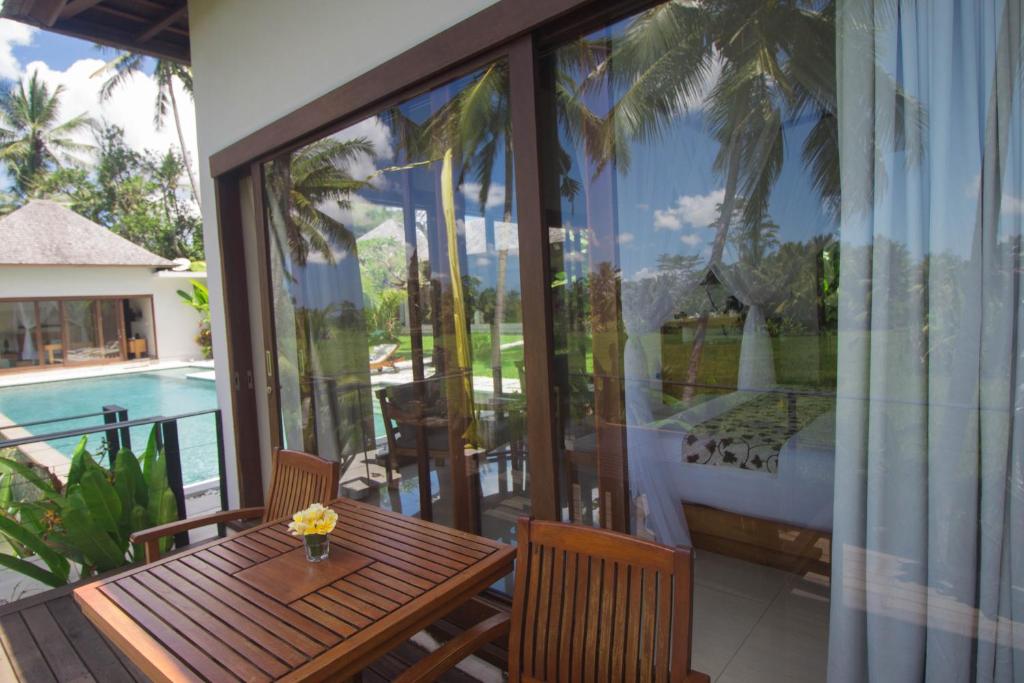 Sun terrace at Santun Luxury Private Villas