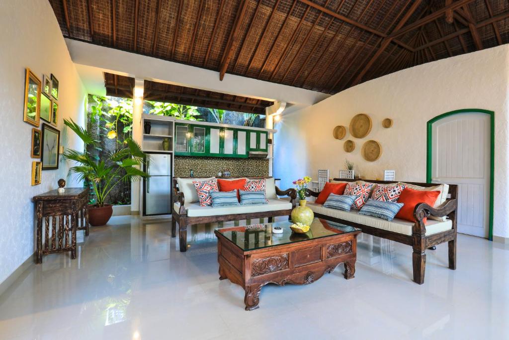 Sofa at Singgah Villas 