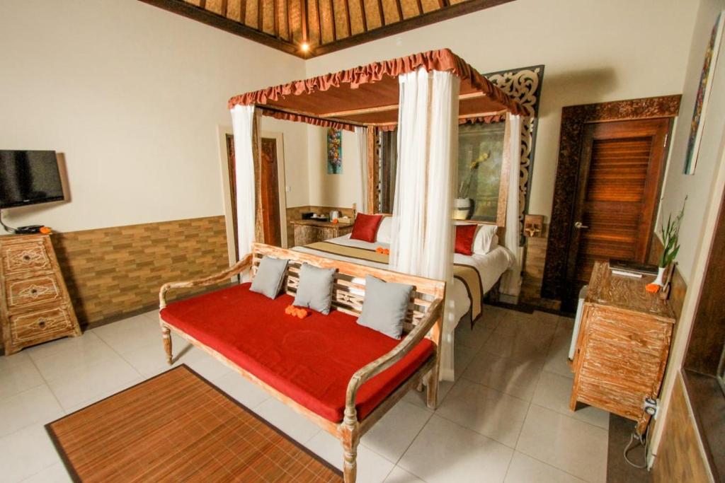 Bedroom at Taluh Bebek Ubud 