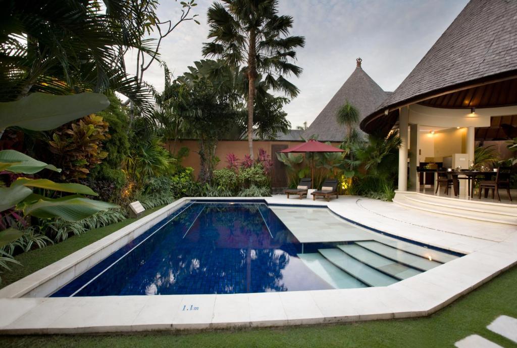 Swimming pool at The Kunja Villa