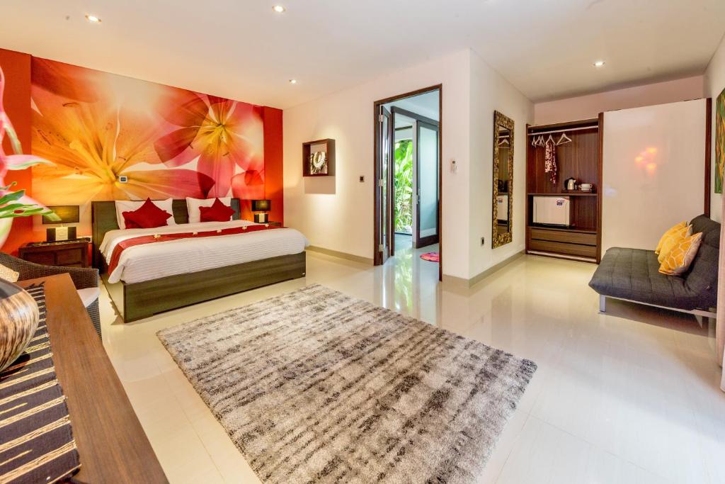 Bedroom at Manipura Luxury