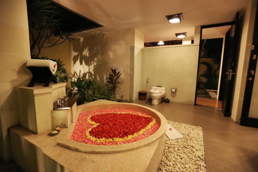 Bathroom at The Sanyas Suite Bali