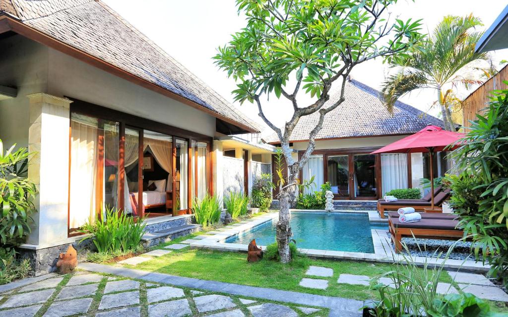 Swimming pool at The Sanyas Suite Bali