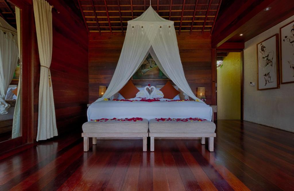 Bedroom at Ubud Padi Villas
