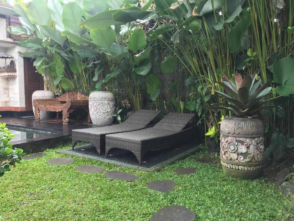 Garden view at Ubud Paradise Villa