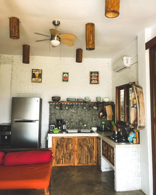 Kitchen at Villa Padawatu