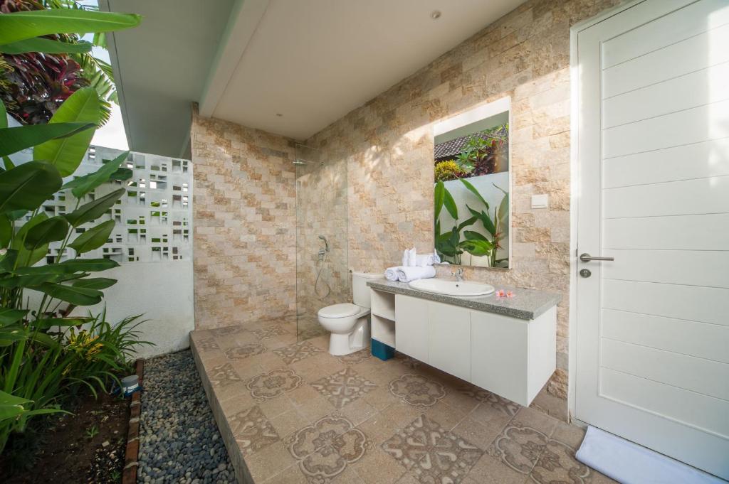 Bathroom at Villa Tirta Padi