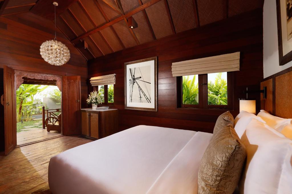 tulou villa wooden bedroom