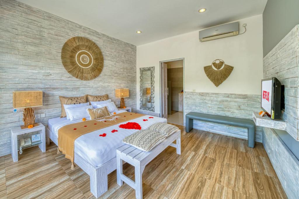 bali cozy villa bedroom elegance