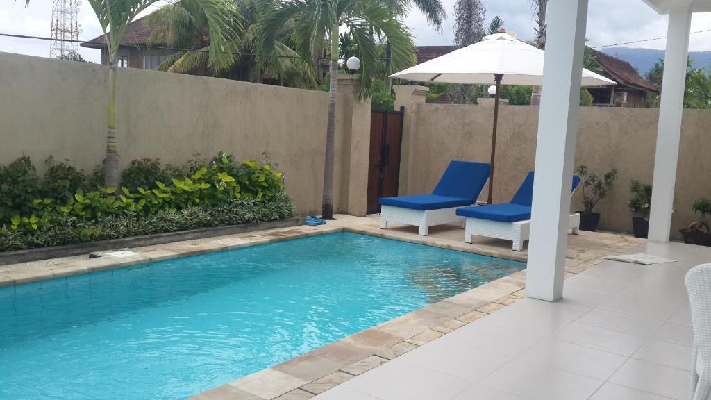 kartika villas poolside view