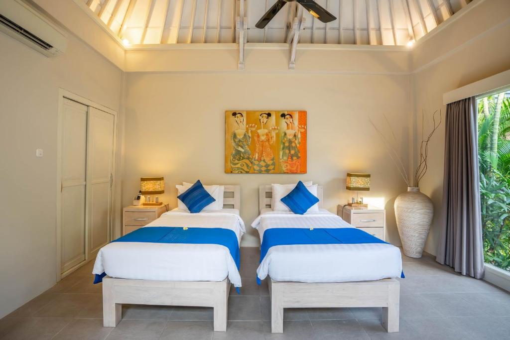 lovina villa twin bedroom
