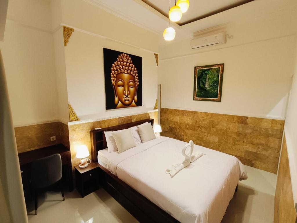 villa twin flower bedroom buddha