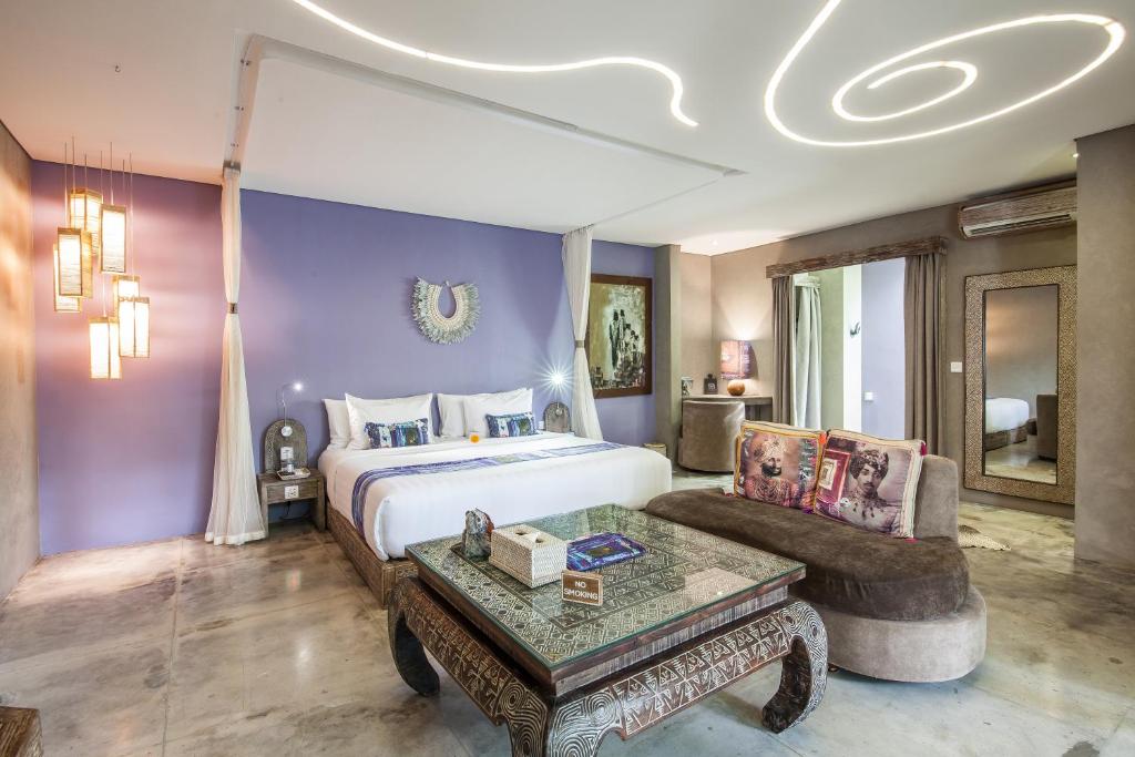 blue karma bedroom lounge