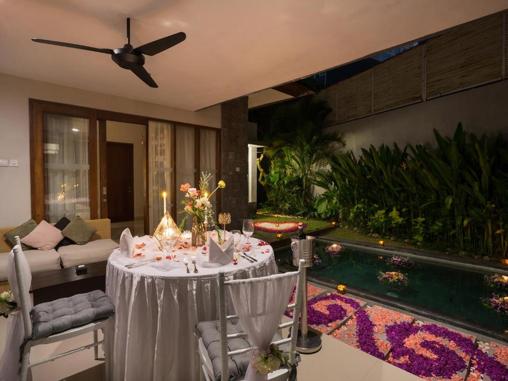 samaja villas romantic dining